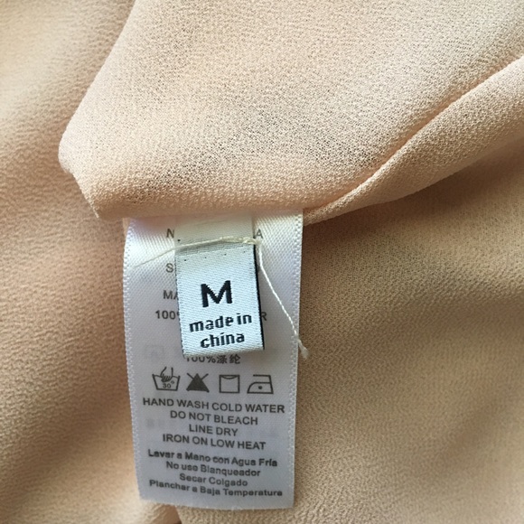 FAB’RIK Summer elegant tank top peach size M - Picture 4 of 5